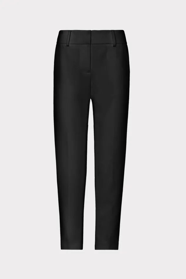 Milly Pants Women Nicola Cady Pants Black