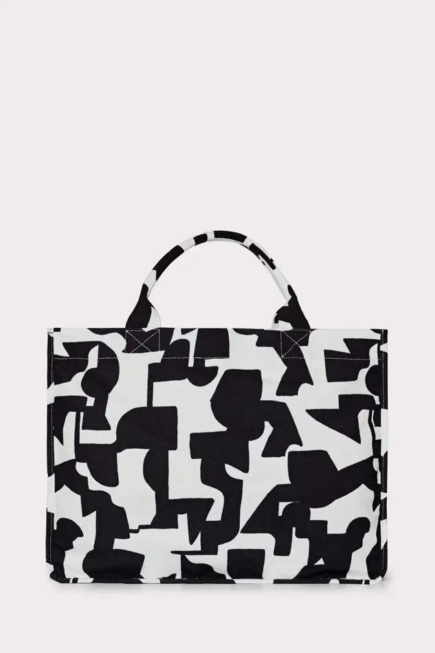 Milly Swim and Coverups Women Milly Mimi Tote Bag Blackecru Milly Swim and Coverups Women Milly Mimi Tote Bag Blackecru