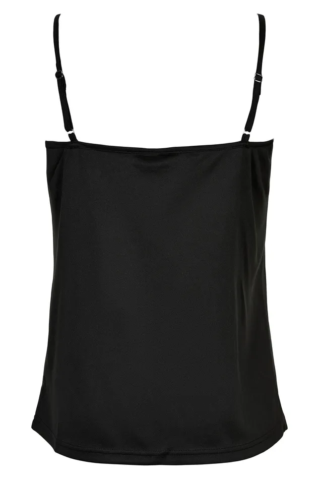 MONA STRAP TOP 15056 999 Black 999 Women IN FRONT TOPS TSHIRTS