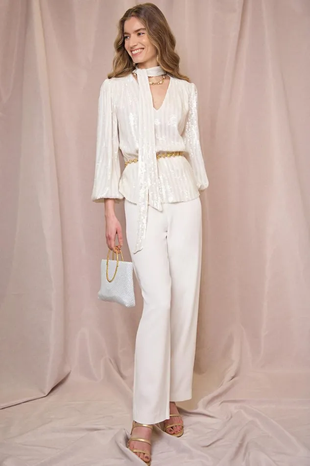 Moss Ivory Sequin Women RIXO Bridal