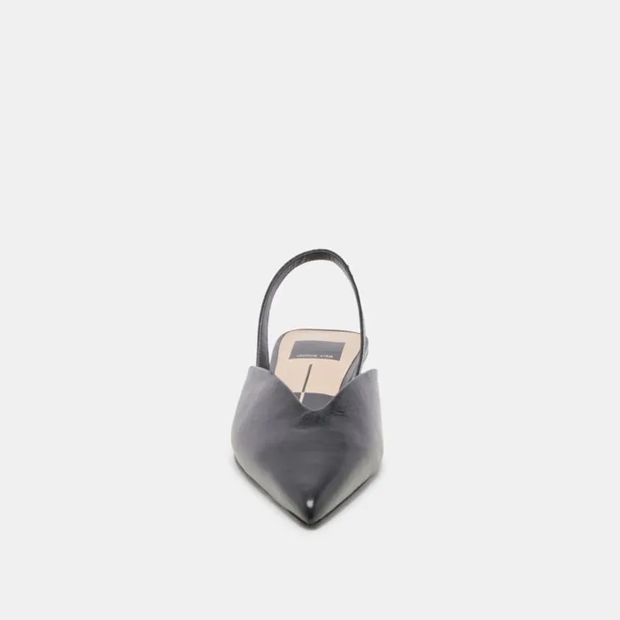 Mules and Clogs Women Dolce Vita Byanca Flats Black Leather