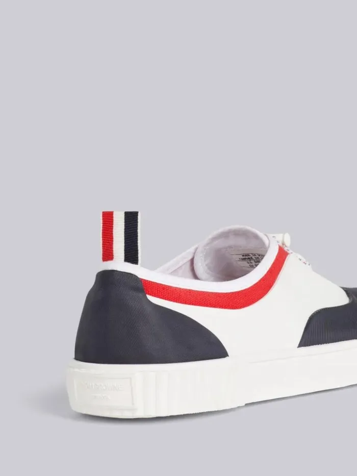 Multicolor Molded Rubber Heritage Sailing Trainer Rwbwht Men Thom Browne Sneakers