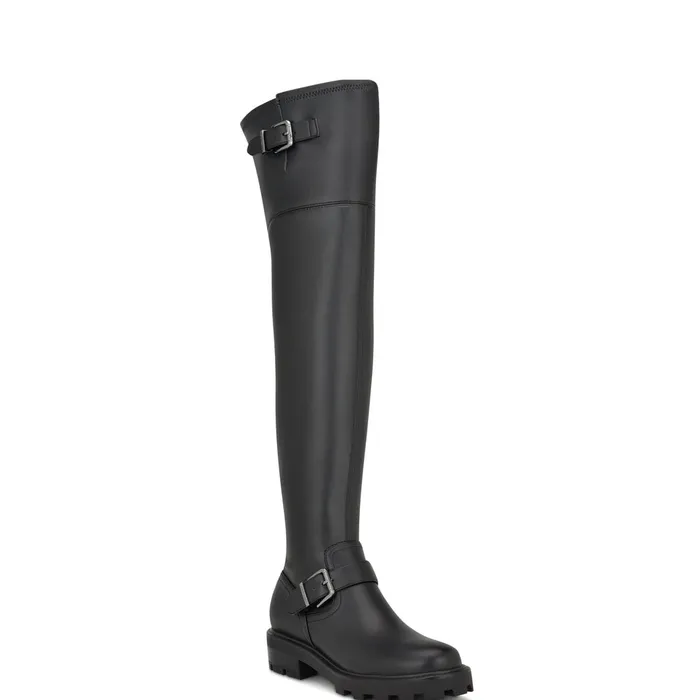 Nans Lug Sole Over The Knee Boots Nans Lug Sole Over The Knee Boots