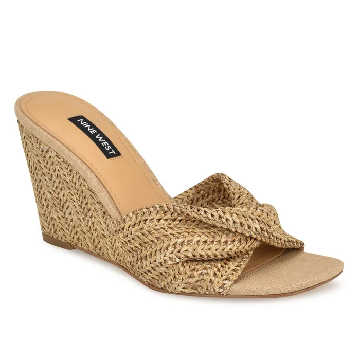 Nikhil Twist Wedge Sandals Nikhil Twist Wedge Sandals