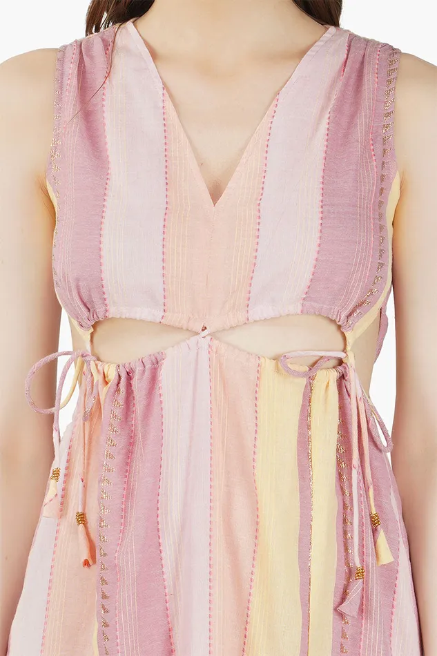 Noah Stripe Midi Dress Noah Stripe Midi Dress
