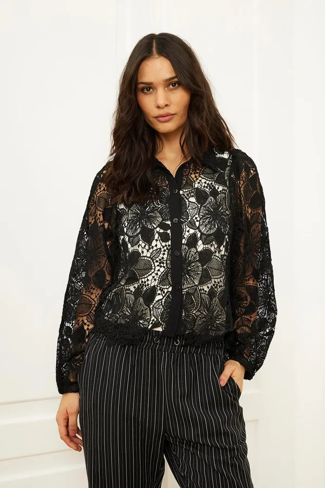 ODELIA JACKET 16042 999 Black 999 Women IN FRONT BLAZER JACKETS