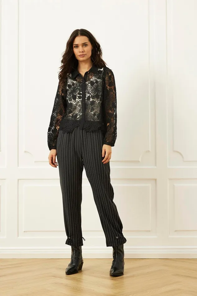 ODELIA JACKET 16042 999 Black 999 Women IN FRONT BLAZER JACKETS