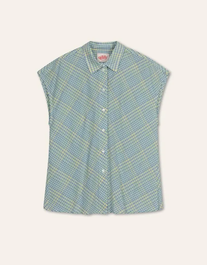 Oilily Blouses Women Banana Blouse Blue Surf