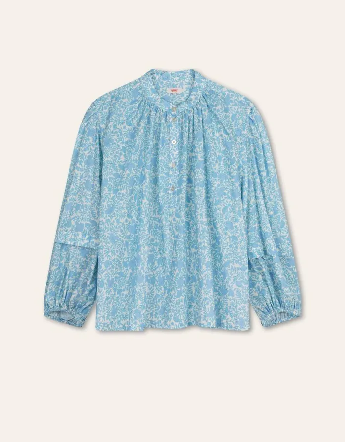 Oilily Blouses Women Bean Blouse Mientjebrunnera Blue