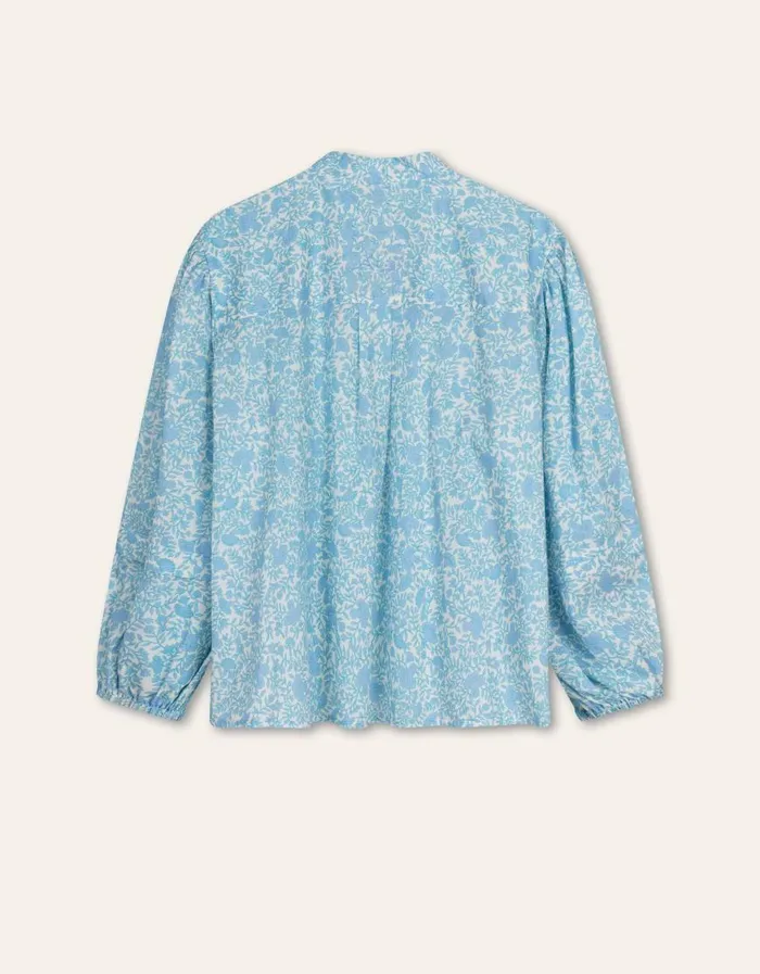 Oilily Blouses Women Bean Blouse Mientjebrunnera Blue Oilily Blouses Women Bean Blouse Mientjebrunnera Blue