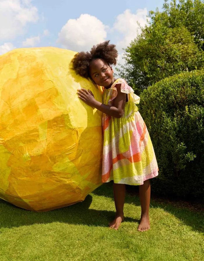 Oilily Dresses Girls Dajour Dress Shapes Anglaise Oilily Dresses Girls Dajour Dress Shapes Anglaise