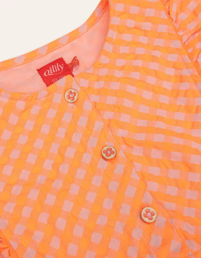 Oilily Dresses Girls Dajour Dress Vichy Check Oilily Dresses Girls Dajour Dress Vichy Check