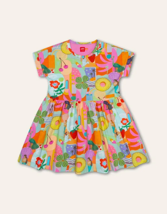 Oilily Dresses Girls Dipp Dress Fiesta Fruit