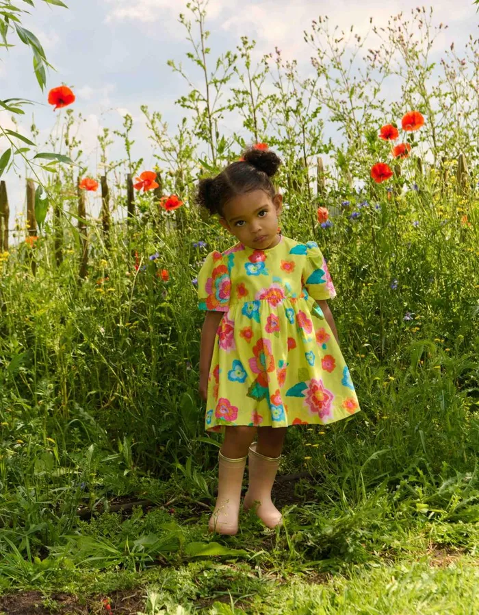 Oilily Dresses Girls Downtown Dress Marker Flowers Oilily Dresses Girls Downtown Dress Marker Flowers