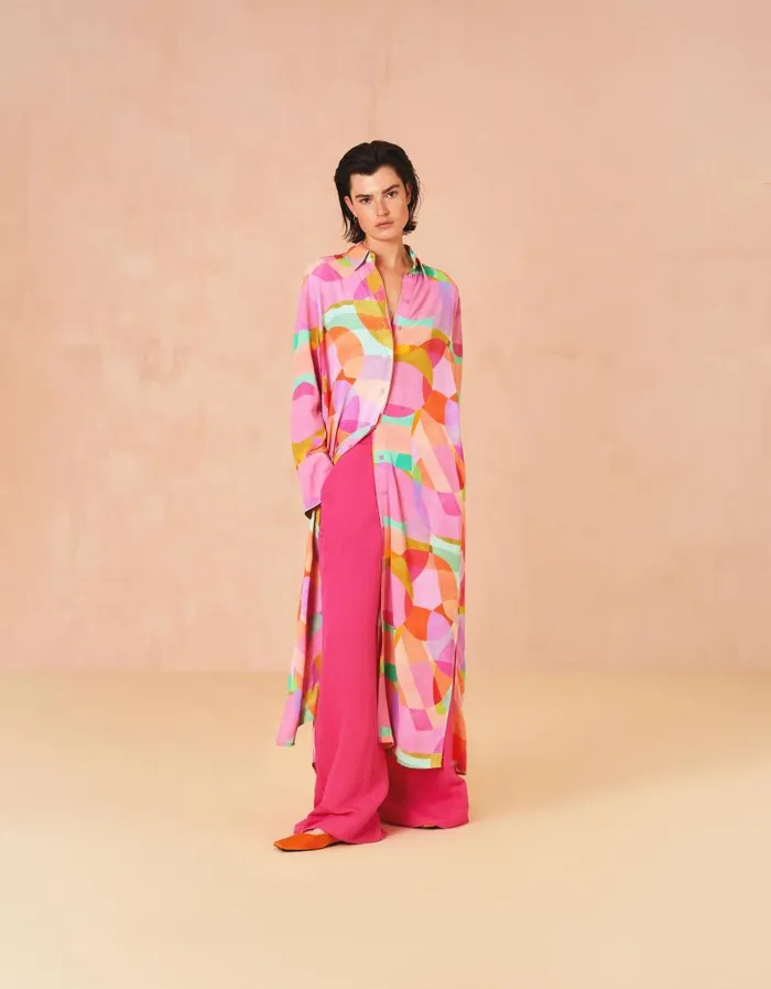 Oilily Dresses Women Dierama Dress Sassy Circlesprism Pink Oilily Dresses Women Dierama Dress Sassy Circlesprism Pink