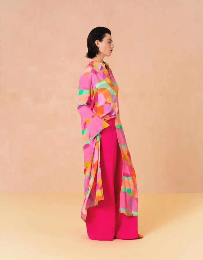 Oilily Dresses Women Dierama Dress Sassy Circlesprism Pink Oilily Dresses Women Dierama Dress Sassy Circlesprism Pink