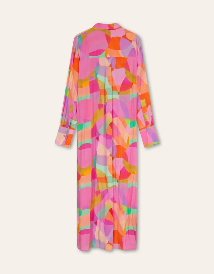 Oilily Dresses Women Dierama Dress Sassy Circlesprism Pink Oilily Dresses Women Dierama Dress Sassy Circlesprism Pink