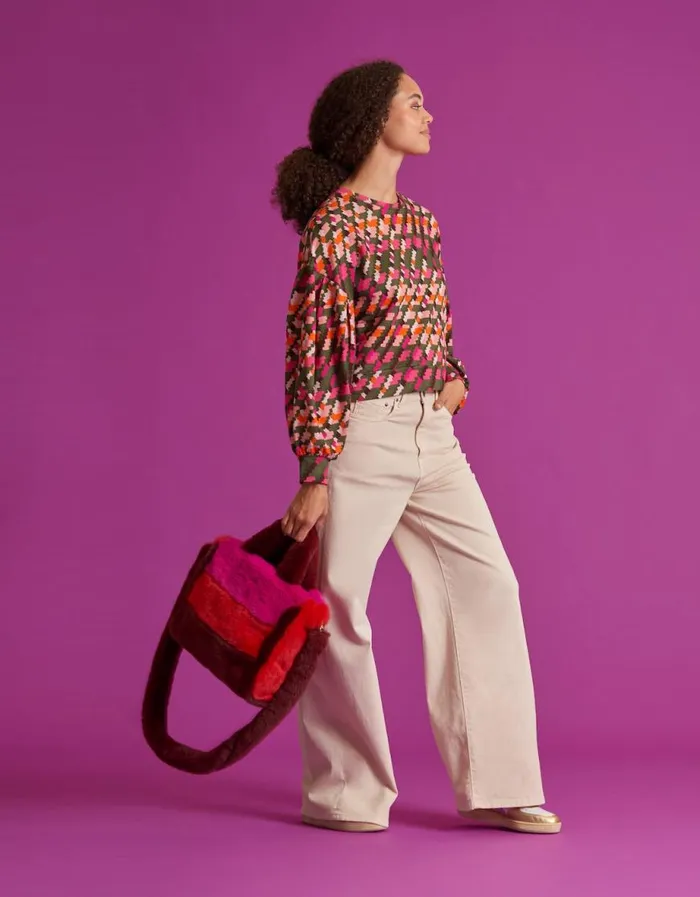 Oilily Handbags Bags Harlem Handbag Soft Fake Furbiking Red Oilily Handbags Bags Harlem Handbag Soft Fake Furbiking Red