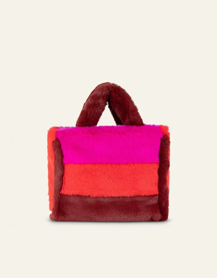Oilily Handbags Bags Harlem Handbag Soft Fake Furbiking Red Oilily Handbags Bags Harlem Handbag Soft Fake Furbiking Red