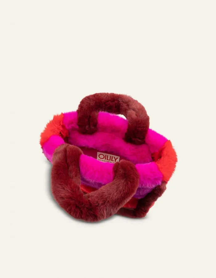 Oilily Handbags Bags Harlem Handbag Soft Fake Furbiking Red Oilily Handbags Bags Harlem Handbag Soft Fake Furbiking Red