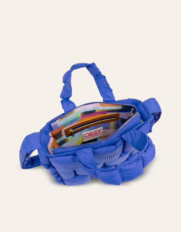 Oilily Handbags Bags Helma Handbag Basketspectrum Blue Oilily Handbags Bags Helma Handbag Basketspectrum Blue
