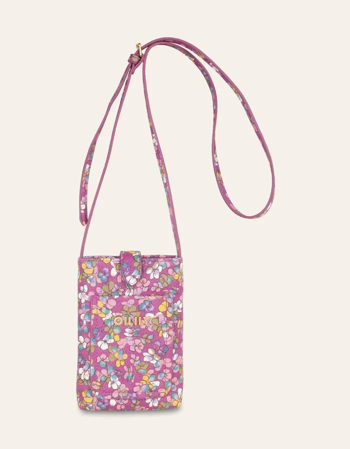 Oilily Mobile Holders Bags Mila Mobile Holder Phoebe Pansyfuchsia Red