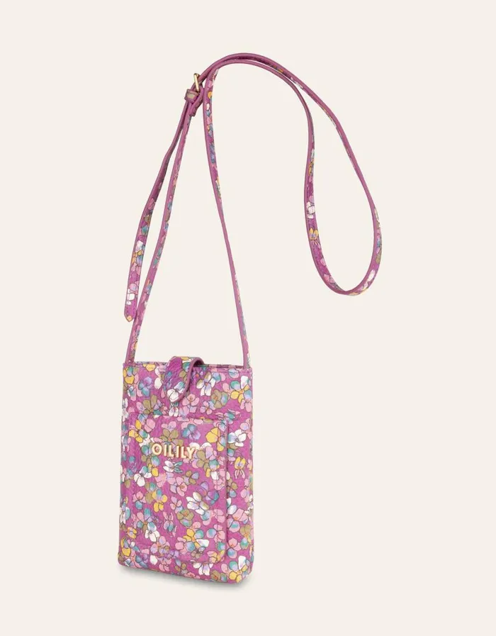 Oilily Mobile Holders Bags Mila Mobile Holder Phoebe Pansyfuchsia Red Oilily Mobile Holders Bags Mila Mobile Holder Phoebe Pansyfuchsia Red
