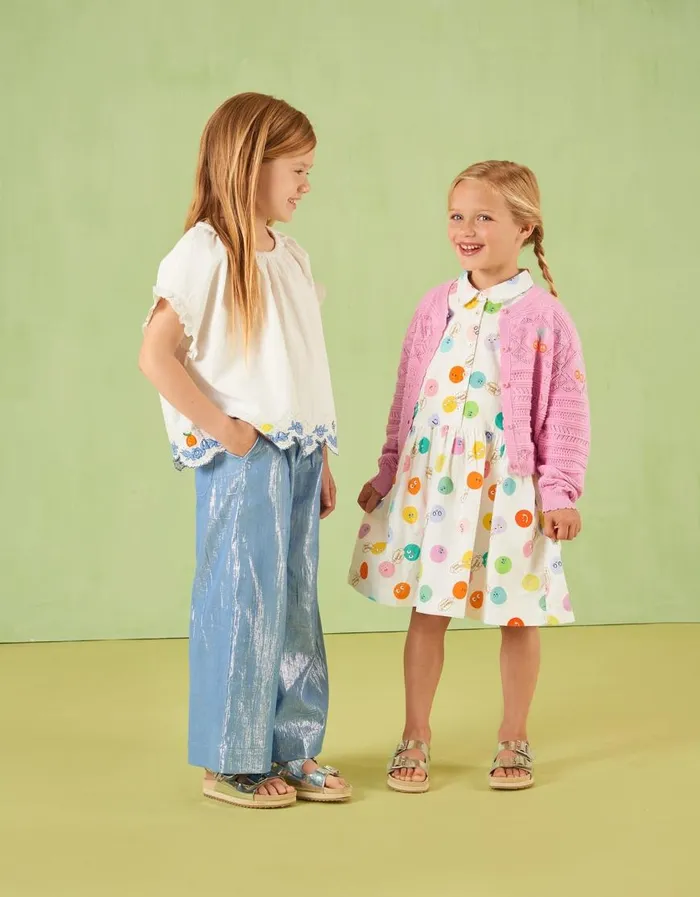 Oilily Pullovers and Cardigans Girls Vruity Cardigan Fuchsia Pink Oilily Pullovers and Cardigans Girls Vruity Cardigan Fuchsia Pink