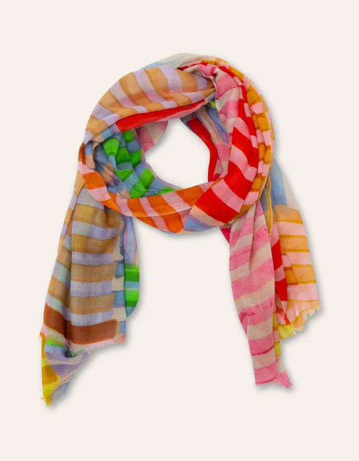 Oilily Scarfs and Hats Women Ace Willow Scarf Whimsy Willow Oilily Scarfs and Hats Women Ace Willow Scarf Whimsy Willow