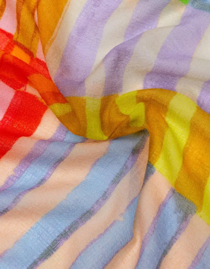 Oilily Scarfs and Hats Women Ace Willow Scarf Whimsy Willow Oilily Scarfs and Hats Women Ace Willow Scarf Whimsy Willow