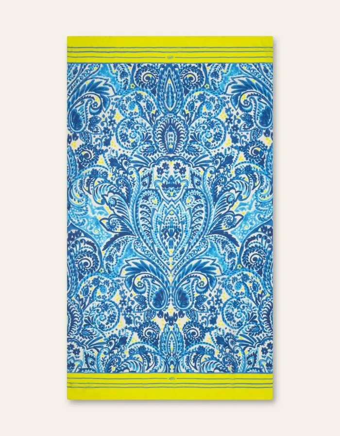 Oilily Scarfs and Hats Women Arboreal Paisley Scarf Marker Paisleylimeade