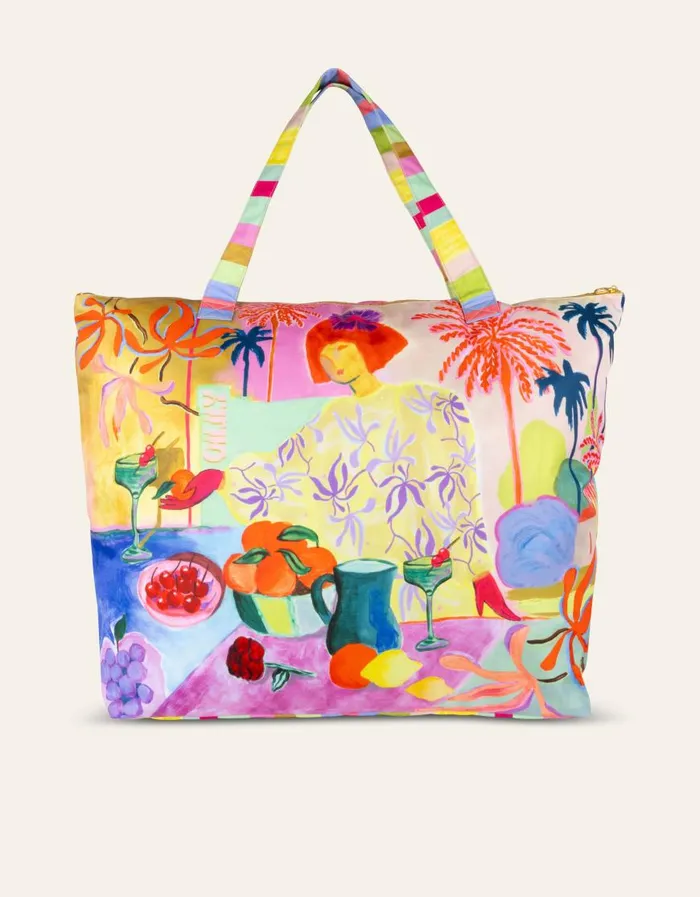 Oilily Shoppers Bags Sabina XXL Shopper Paintingmulticolor