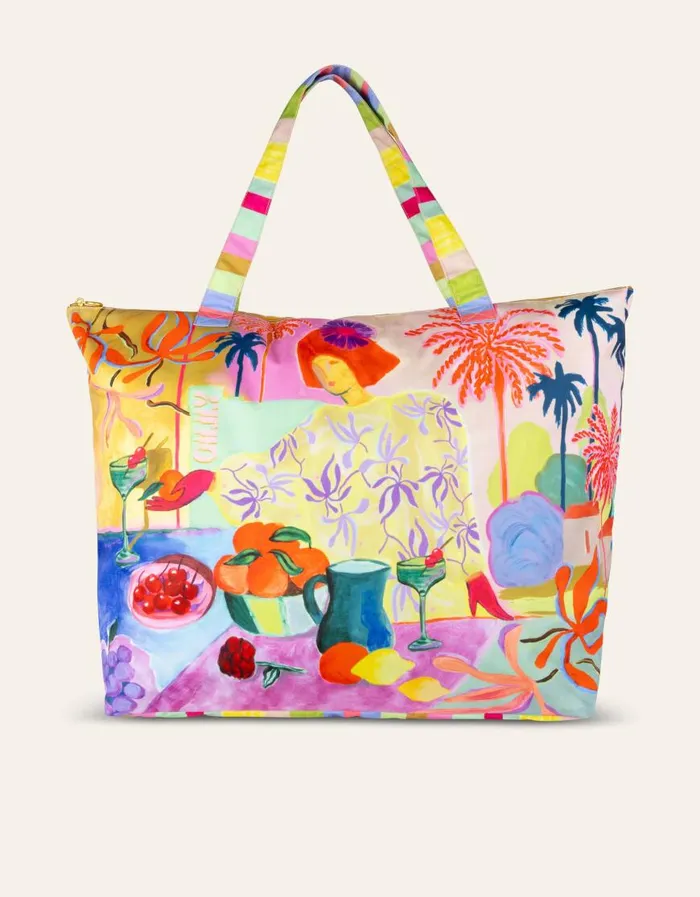 Oilily Shoppers Bags Sabina XXL Shopper Paintingmulticolor Oilily Shoppers Bags Sabina XXL Shopper Paintingmulticolor