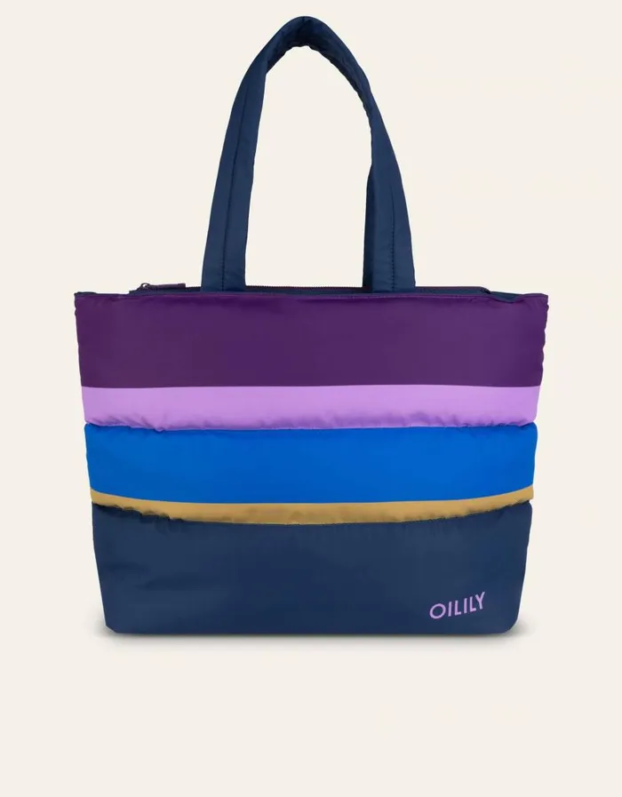 Oilily Shoppers Bags Sally Shopper Color Blockeclipse