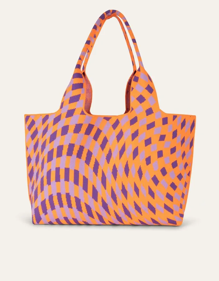 Oilily Shoppers Bags Scarlett Shopper Knitwearorange Crush