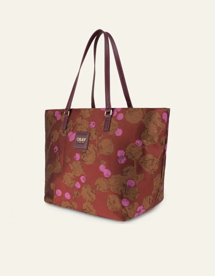 Oilily Shoppers Bags Sia Shopper Jolene Jacquardchocolate Oilily Shoppers Bags Sia Shopper Jolene Jacquardchocolate