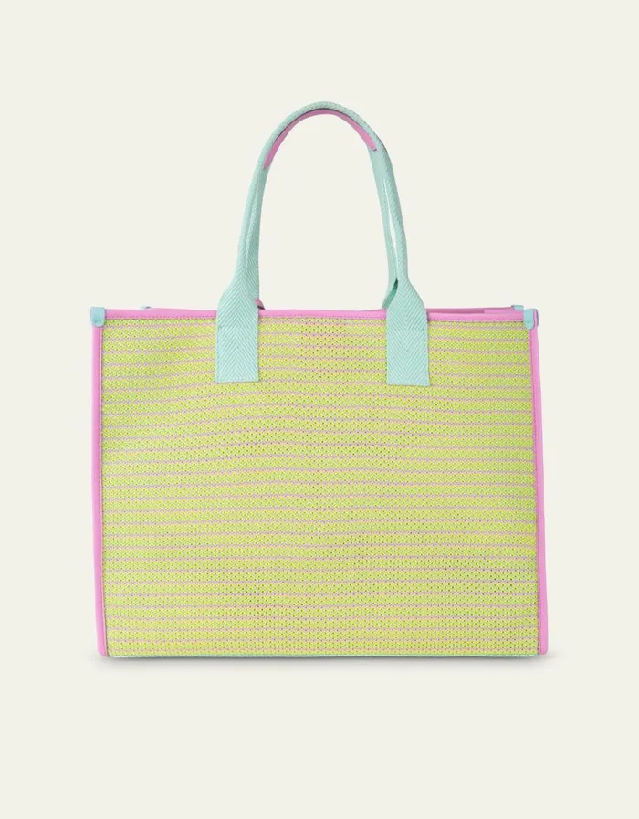 Oilily Shoppers Bags Sixty Shopper Oilily 60 Yearsyellow Oilily Shoppers Bags Sixty Shopper Oilily 60 Yearsyellow