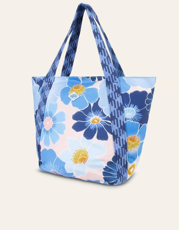 Oilily Shoppers Bags Soof Shopper Duffyvista Blue Oilily Shoppers Bags Soof Shopper Duffyvista Blue