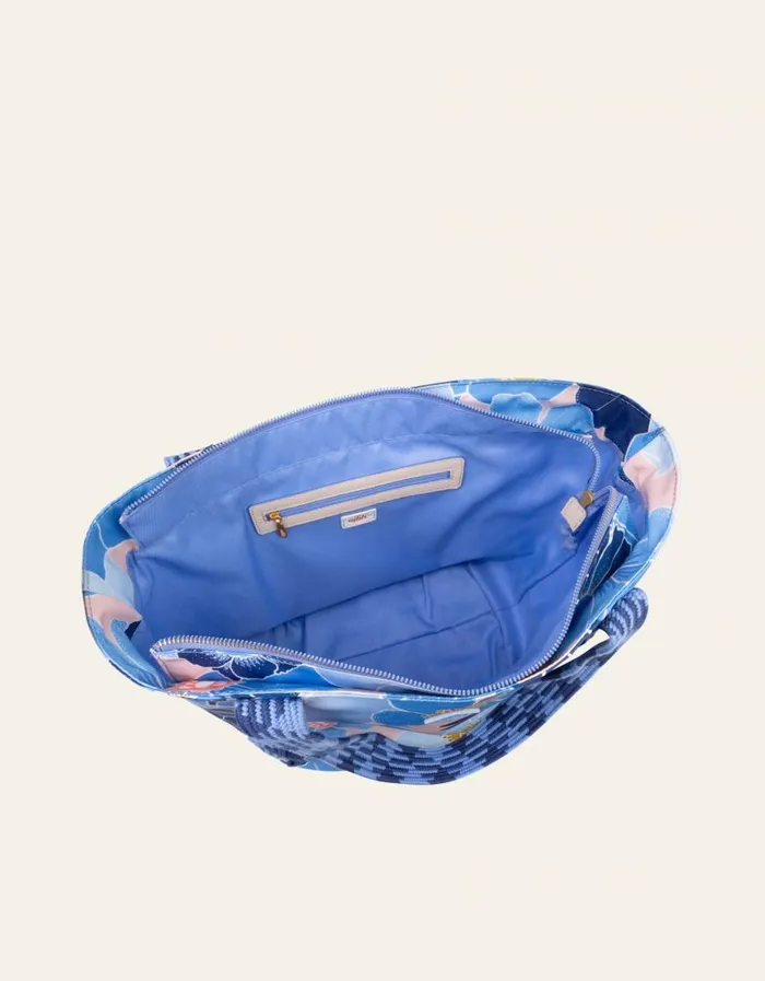 Oilily Shoppers Bags Soof Shopper Duffyvista Blue Oilily Shoppers Bags Soof Shopper Duffyvista Blue