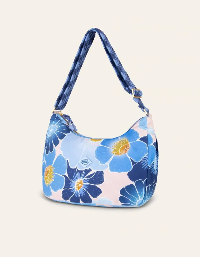 Oilily Shoulder Bags Bags Hillie Hobo Bag Duffyvista Blue Oilily Shoulder Bags Bags Hillie Hobo Bag Duffyvista Blue