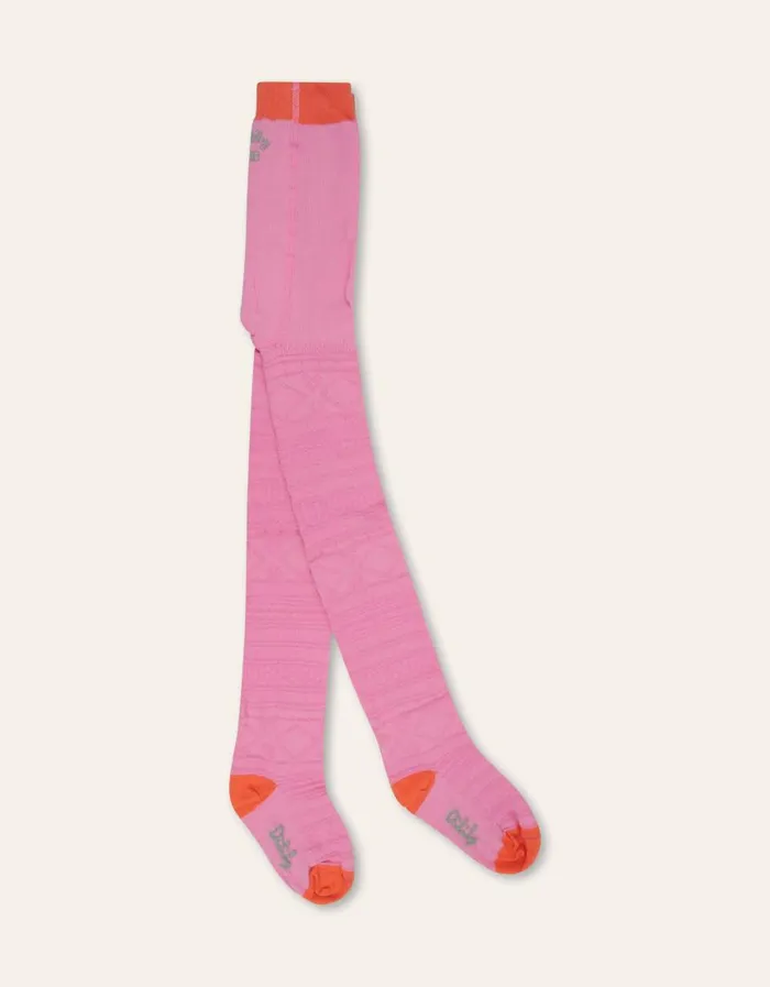 Oilily Socks and Tights Girls Majour Tights Prism Pink