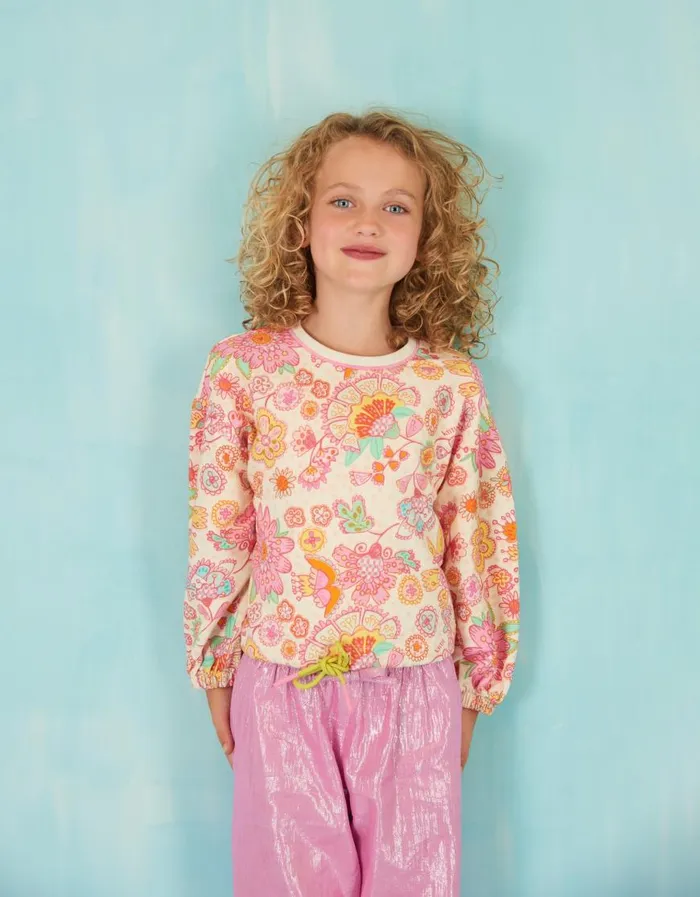Oilily Sweaters and Hoodies Girls Hexima Sweater Alexiturtle Dove Oilily Sweaters and Hoodies Girls Hexima Sweater Alexiturtle Dove