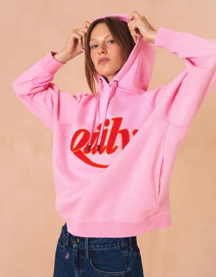 Oilily Sweaters and Hoodies Women Heavenly Sweater Prism Pink Oilily Sweaters and Hoodies Women Heavenly Sweater Prism Pink