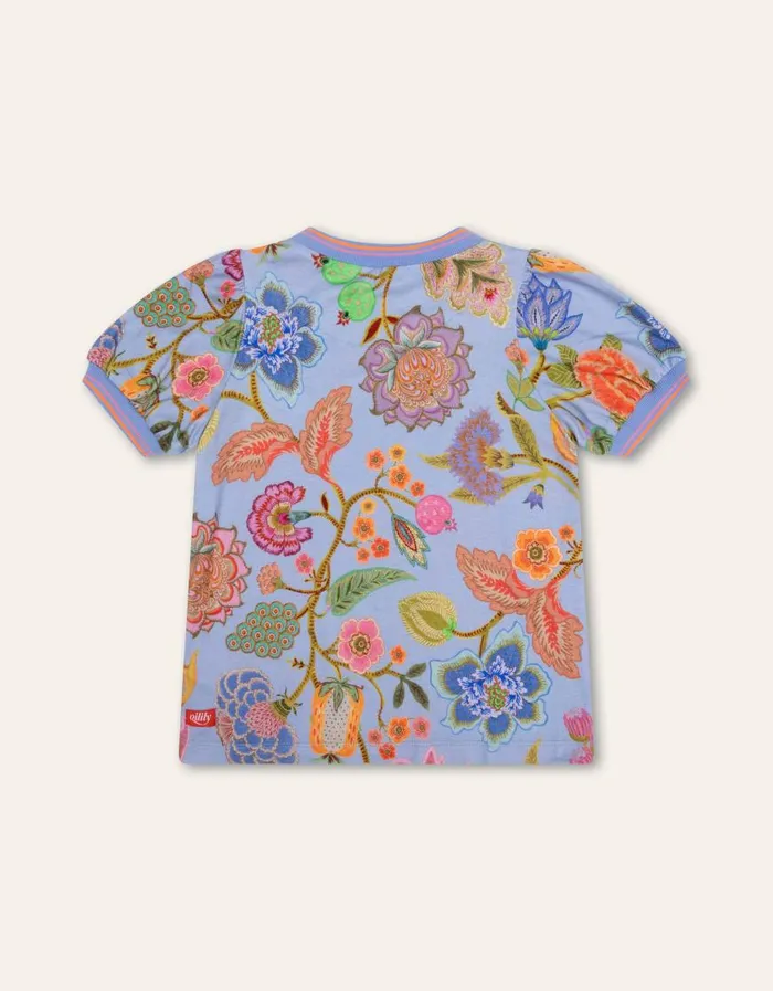 Oilily TShirts and Tops Girls Tjerry TShirt Sassy Sitsbrunnera Blue Oilily TShirts and Tops Girls Tjerry TShirt Sassy Sitsbrunnera Blue
