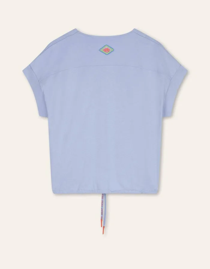 Oilily TShirts and Tops Women Transit TShirt Brunnera Blue Oilily TShirts and Tops Women Transit TShirt Brunnera Blue
