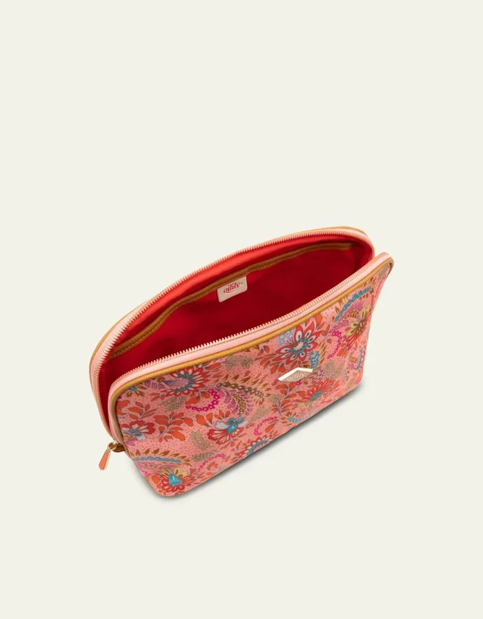 Oilily Toiletry Bags Women Chelsey Cosmetic Bag Rubypeach Amber Oilily Toiletry Bags Women Chelsey Cosmetic Bag Rubypeach Amber