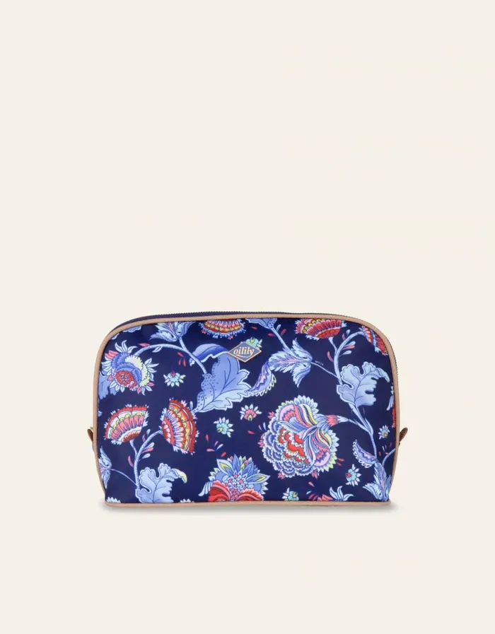 Oilily Toiletry Bags Women Chiara Cosmetic Bag Sits Aeliablue Print
