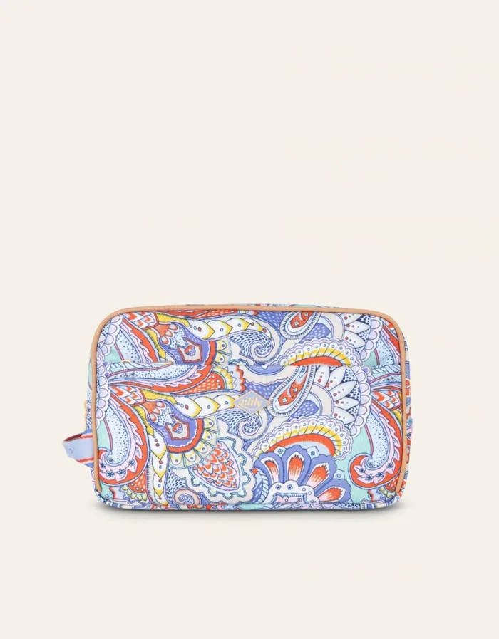 Oilily Toiletry Bags Women Chloe Pocket Cosmetic Bag Paisley Eliowedgewood