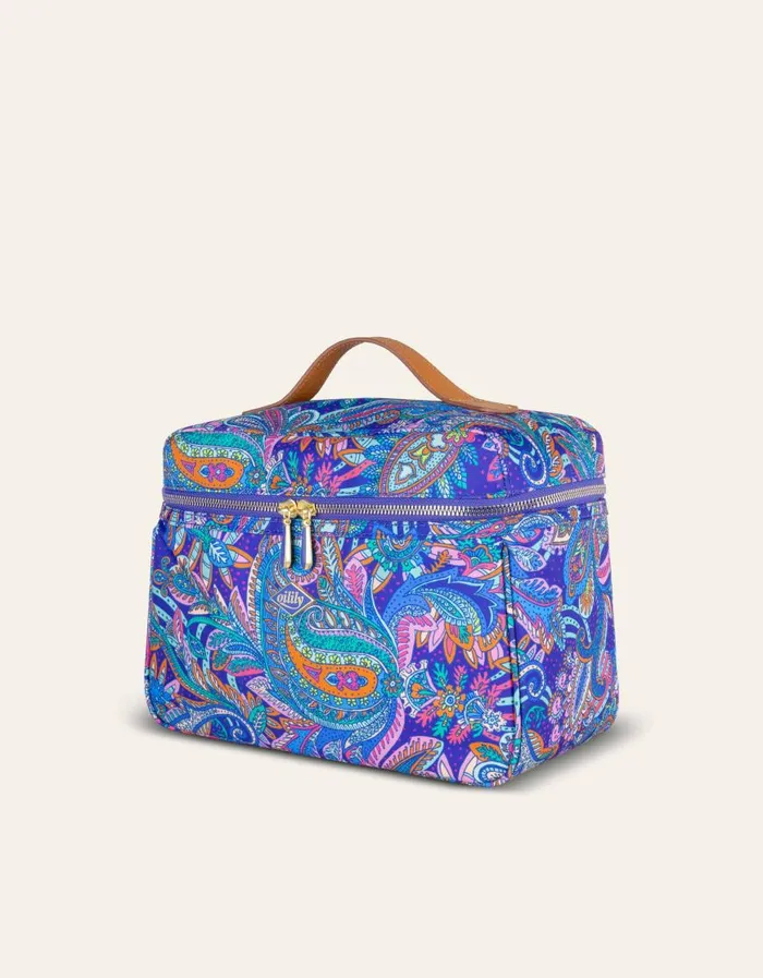 Oilily Toiletry Bags Women Coco Beautycase Everly Paisleyspectrum Blue Oilily Toiletry Bags Women Coco Beautycase Everly Paisleyspectrum Blue