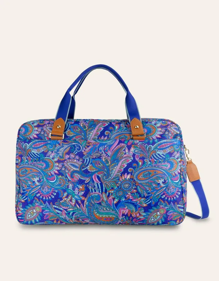 Oilily Travel Bags Bags Wynona Weekender Everly Paisleyspectrum Blue